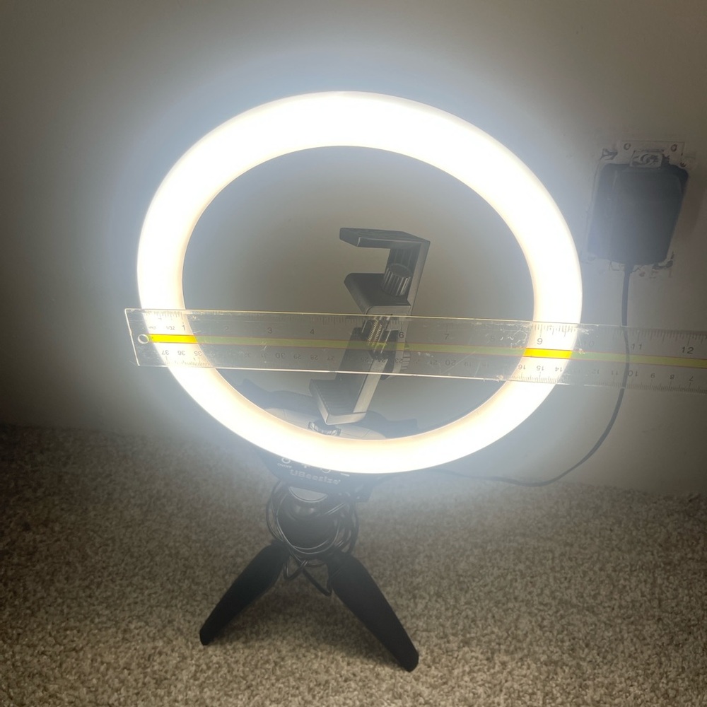 LED Ring Light with Tripod Stand - Picture 5 of 9